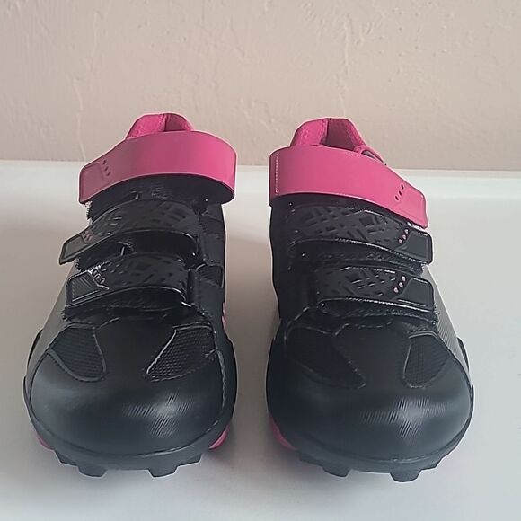 Giant Liv Fera Mountain Bike Cycling Shoes Black & Pink Size 37 - Picture 3 of 15